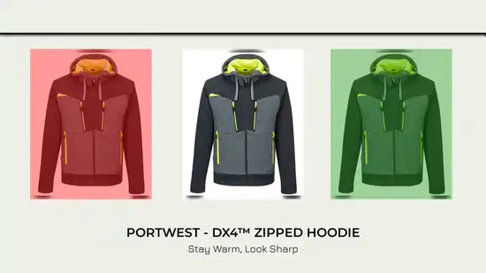 Portwest - DX4&trade; Zipped Hoodie by@Outfy