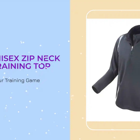 Spiro - Unisex Zip Neck Trial Training Top by@Outfy