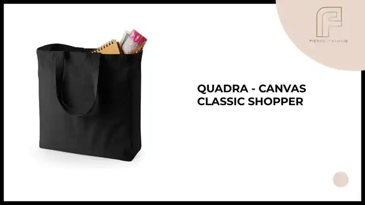 Quadra - Canvas Classic Shopper by@Outfy