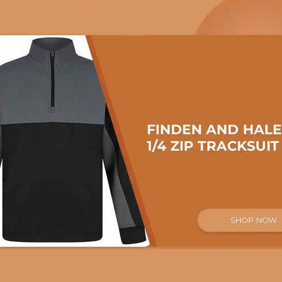 Finden and Hales - 1/4 Zip Tracksuit Top by@Outfy