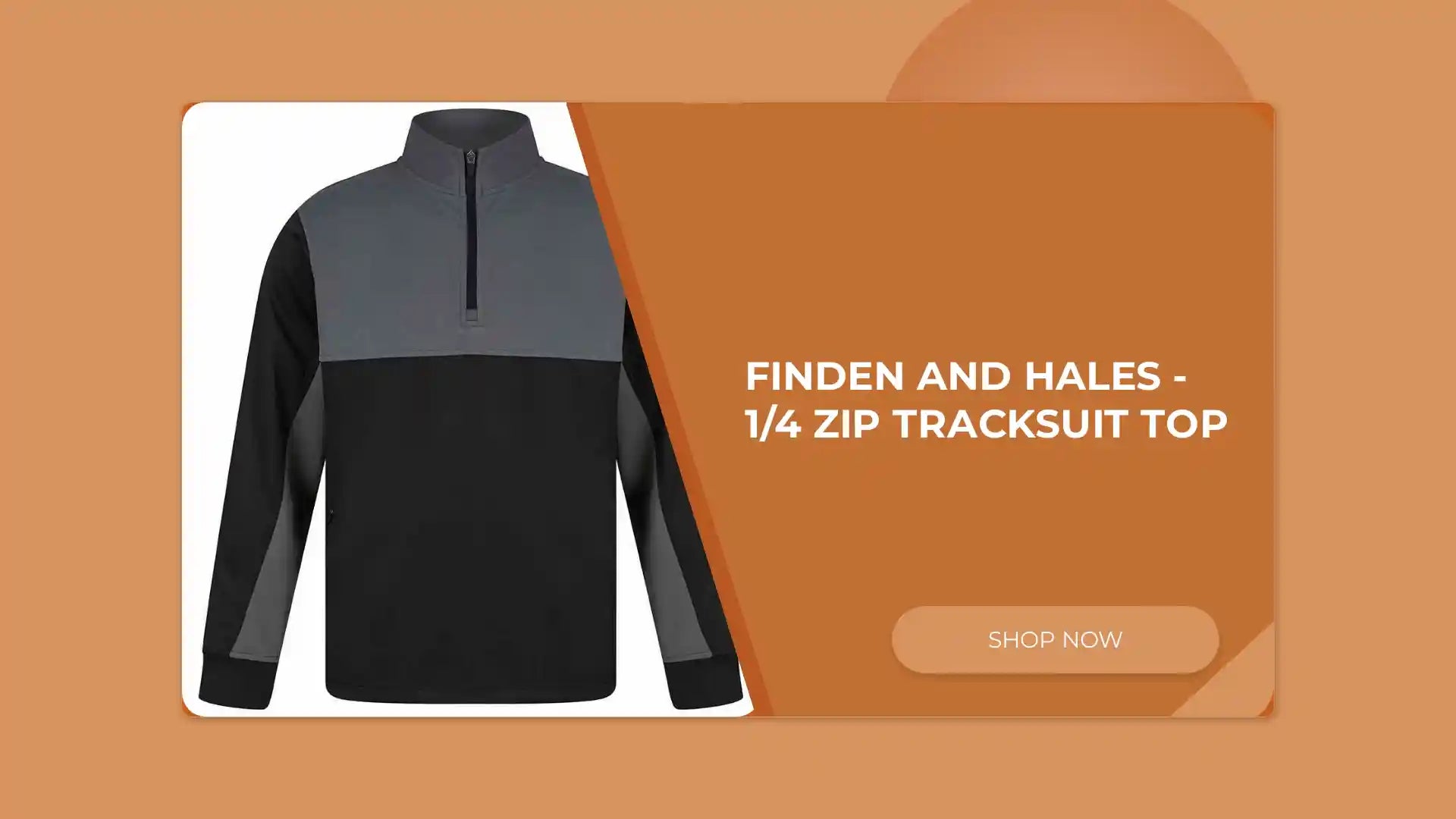 Finden and Hales - 1/4 Zip Tracksuit Top by@Outfy