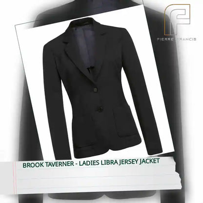 Brook Taverner - Ladies Libra Jersey Jacket by@Outfy
