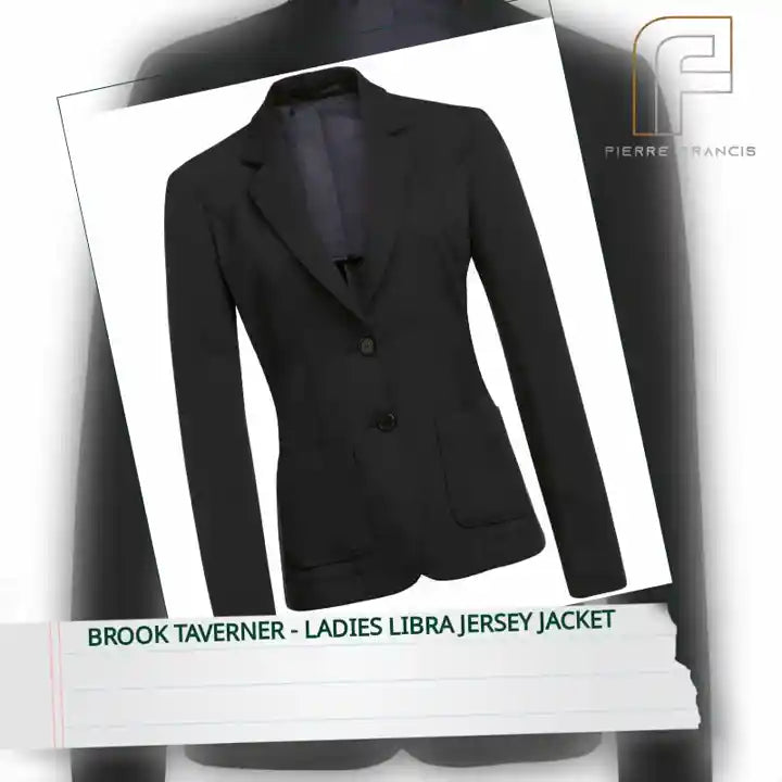 Brook Taverner - Ladies Libra Jersey Jacket by@Outfy