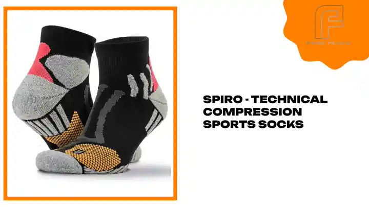 Spiro - Technical Compression Sports Socks by@Outfy