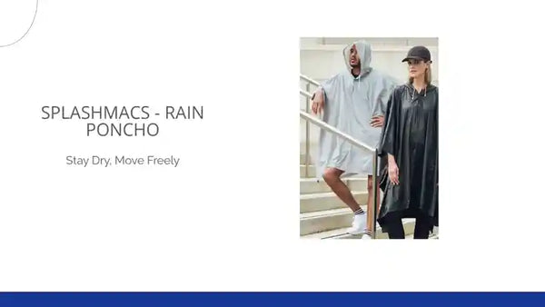 Splashmacs - Rain Poncho by@Outfy