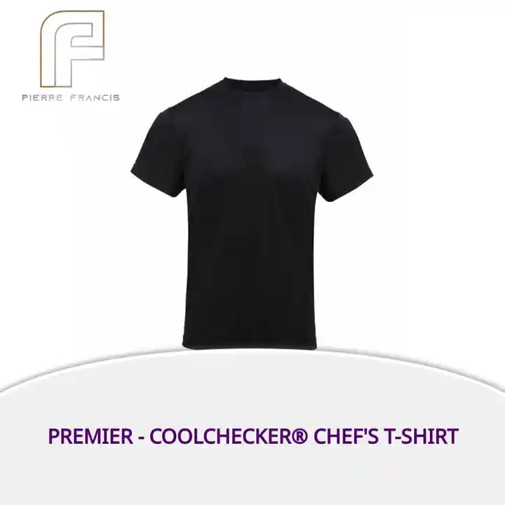 Premier - Coolchecker&reg; Chef&#039;s T-Shirt by@Outfy