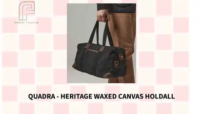 Quadra - Heritage Waxed Canvas Holdall by@Outfy