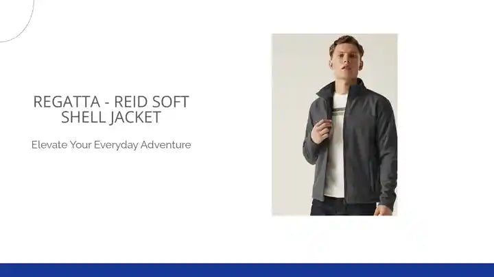 Regatta - Reid Soft Shell Jacket by@Outfy