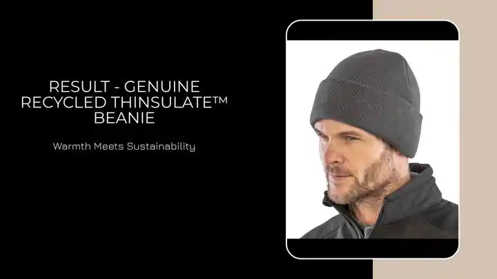 Result - Genuine Recycled Thinsulate&trade; Beanie by@Outfy
