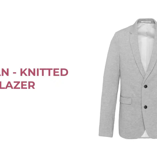 Kariban - Knitted Blazer by@Outfy