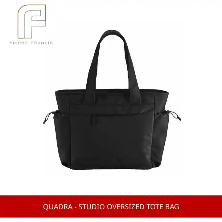 Quadra - Studio Oversized Tote Bag by@Outfy