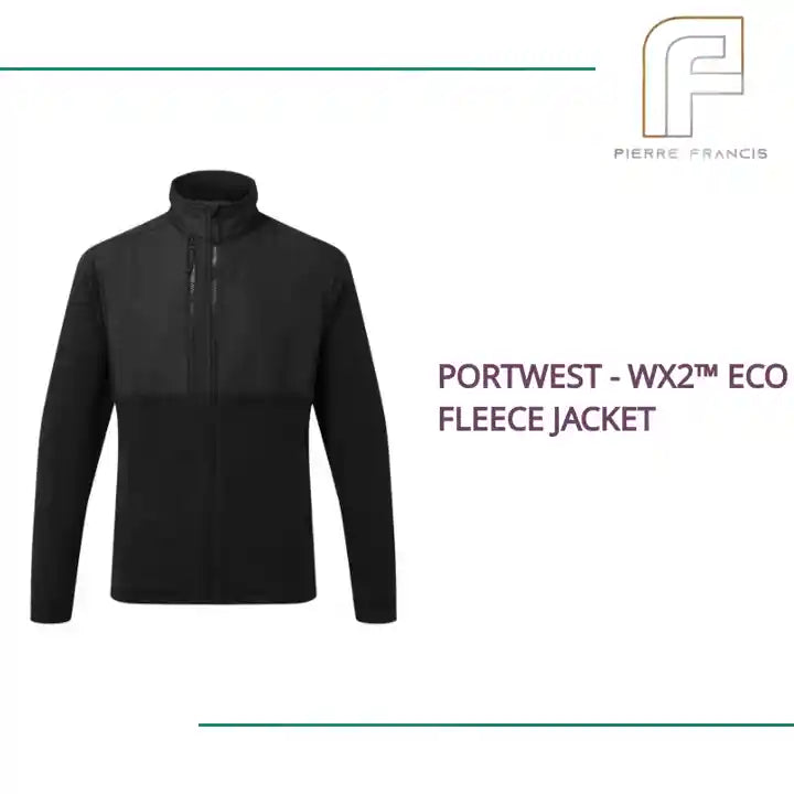 Portwest - WX2&trade; Eco Fleece Jacket by@Outfy