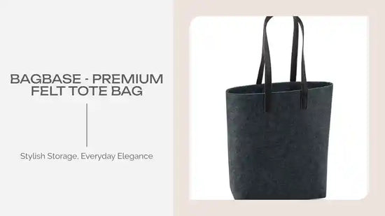 BagBase - Premium Felt Tote Bag by@Outfy