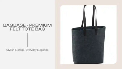 BagBase - Premium Felt Tote Bag by@Outfy