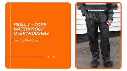 Result - Core Waterproof Overtrousers by@Outfy
