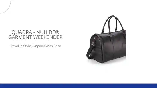 Quadra - NuHide Garment Weekender by Pierre Francis