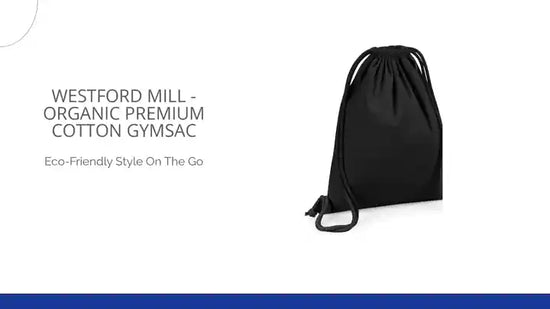 Westford Mill - Organic Premium Cotton Gymsac by@Outfy