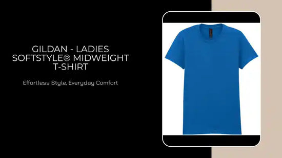 Gildan - Ladies SoftStyle&reg; Midweight T-Shirt by@Outfy