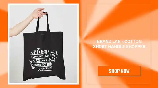 Brand Lab - Cotton Short Handle Shopper by@Outfy