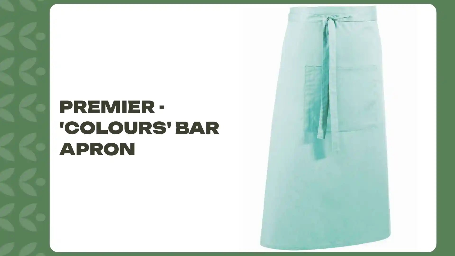Premier - 'Colours' Bar Apron by@Outfy