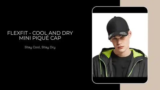 Flexfit - Cool and Dry Mini Piqu&eacute; Cap by@Outfy