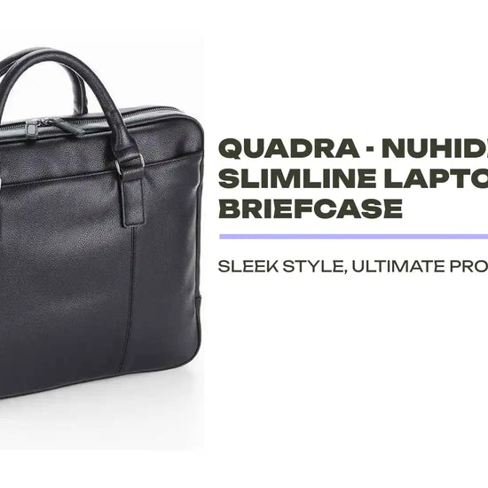 Quadra - NuHide&reg; Slimline Laptop Briefcase by@Outfy