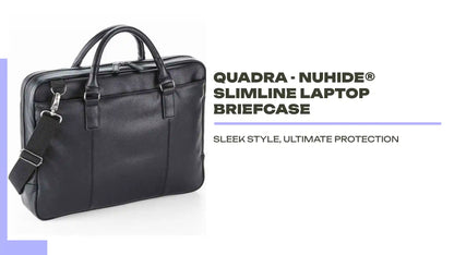 Quadra - NuHide&reg; Slimline Laptop Briefcase by@Outfy