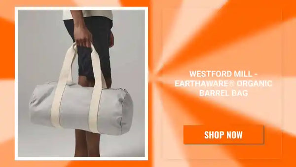 Westford Mill - EarthAware&reg; Organic Barrel Bag by@Outfy