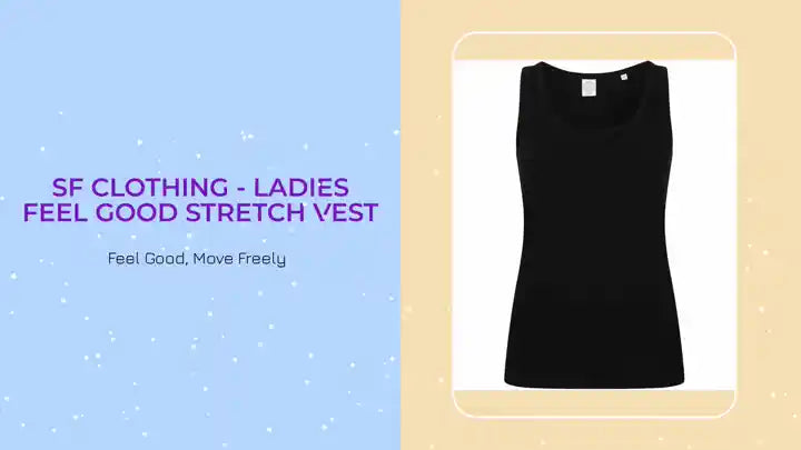 SF Clothing - Ladies Feel Good Stretch Vest by@Outfy