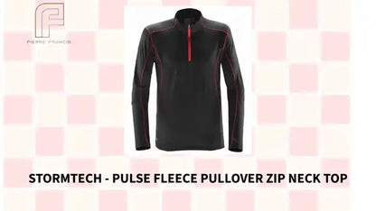 Stormtech - Pulse Fleece Pullover Zip Neck Top by@Outfy