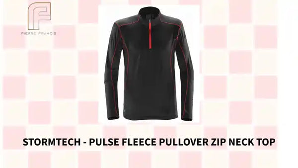 Stormtech - Pulse Fleece Pullover Zip Neck Top by@Outfy
