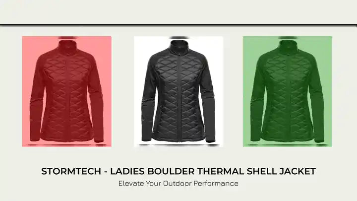 Stormtech - Ladies Boulder Thermal Shell Jacket by@Outfy