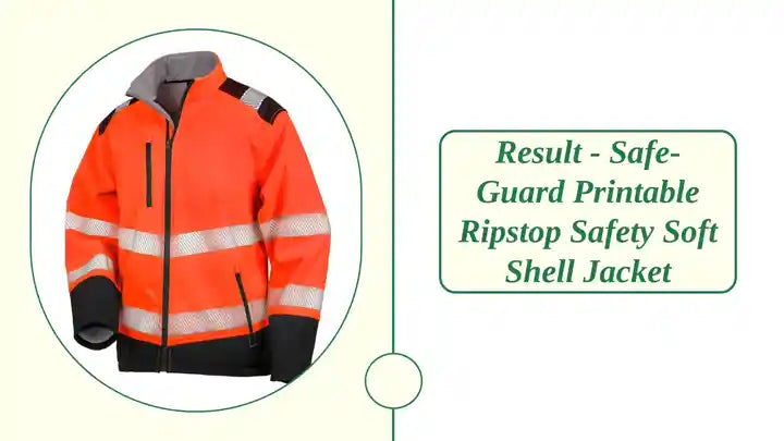 Result - Safe-Guard Printable Ripstop Safety Soft Shell Jacket by@Outfy