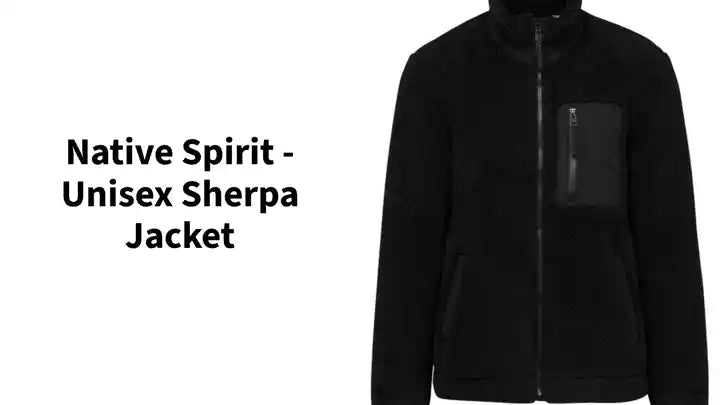 Native Spirit - Unisex Sherpa Jacket by@Outfy