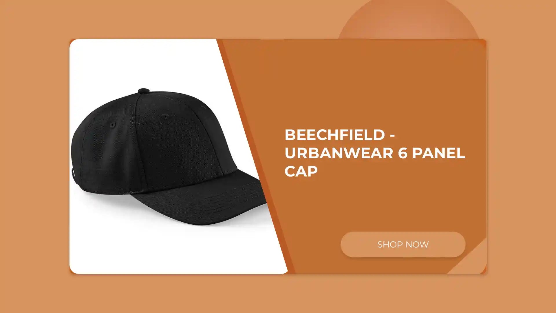 Beechfield - Urbanwear 6 Panel Cap by@Outfy