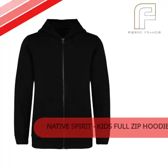 Native Spirit - Kids Full Zip Hoodie by@Outfy
