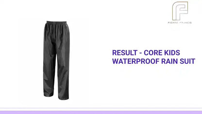 Result - Core Kids Waterproof Rain Suit by@Outfy