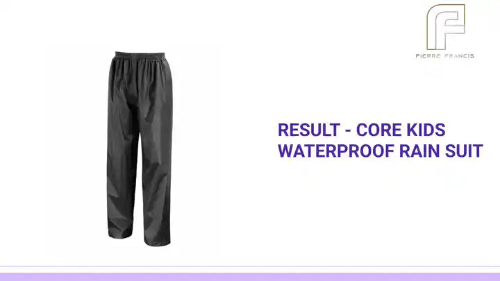Result - Core Kids Waterproof Rain Suit by@Outfy