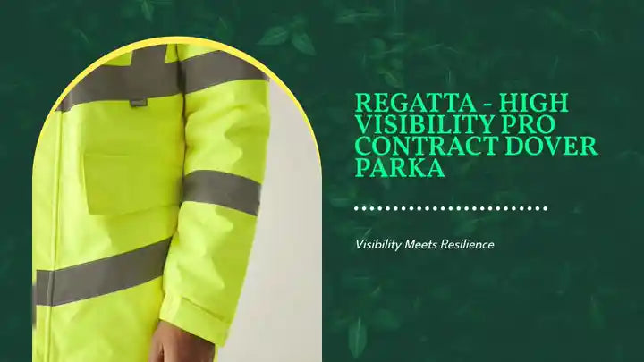 Regatta - High Visibility Pro Contract Dover Parka by@Outfy