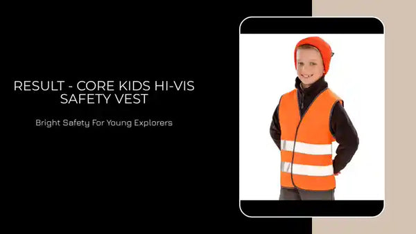 Result - Core Kids Hi-Vis Safety Vest by@Outfy
