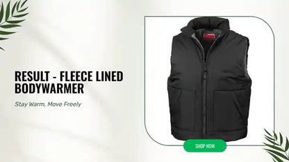 Result - Fleece Lined Bodywarmer by@Outfy