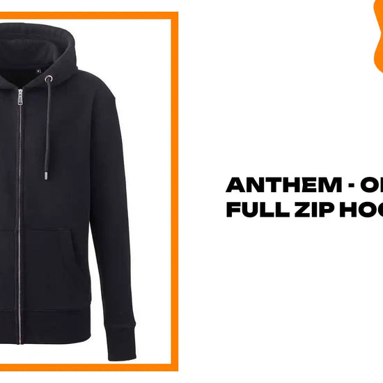 Anthem - Organic Full Zip Hoodie by@Outfy