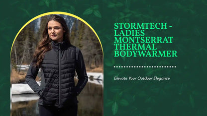 Stormtech - Ladies Montserrat Thermal Bodywarmer - PDV1W BK/GR XS