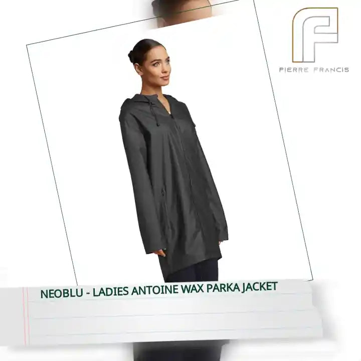 NEOBLU - Ladies Antoine Wax Parka Jacket by@Outfy