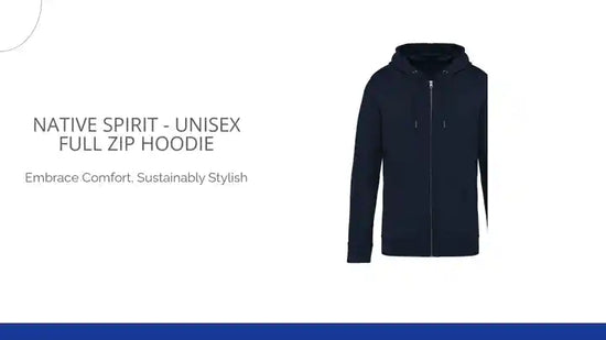 Native Spirit - Unisex Full Zip Hoodie by@Outfy
