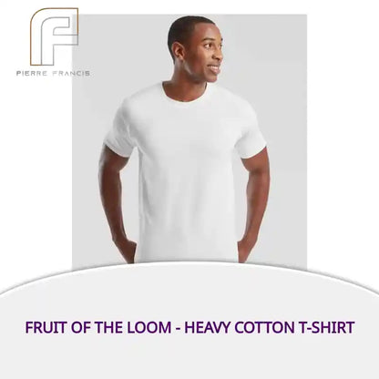 Fruit of the Loom - Heavy Cotton T-Shirt - SA101 WHI S