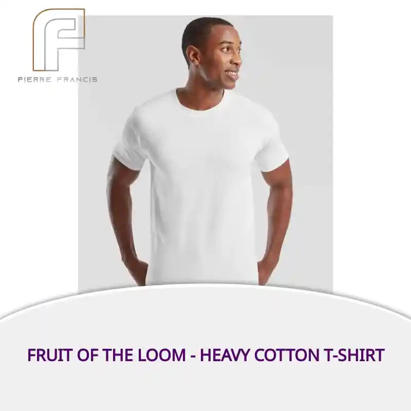 Fruit of the Loom - Heavy Cotton T-Shirt - SA101 WHI S