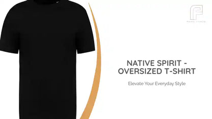 Native Spirit - Oversized T-Shirt by@Outfy