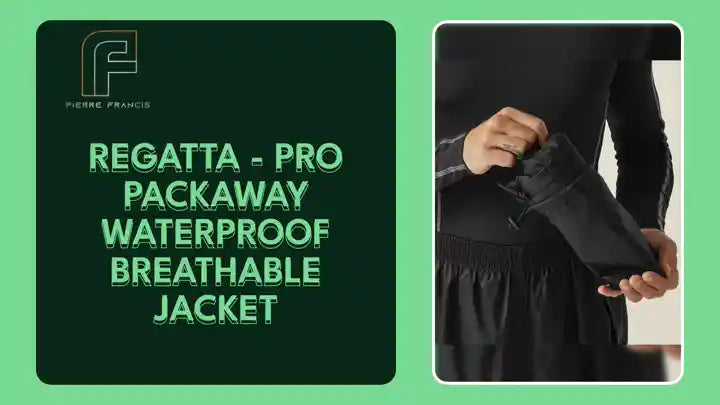 Regatta - Pro Packaway Waterproof Breathable Jacket by@Outfy
