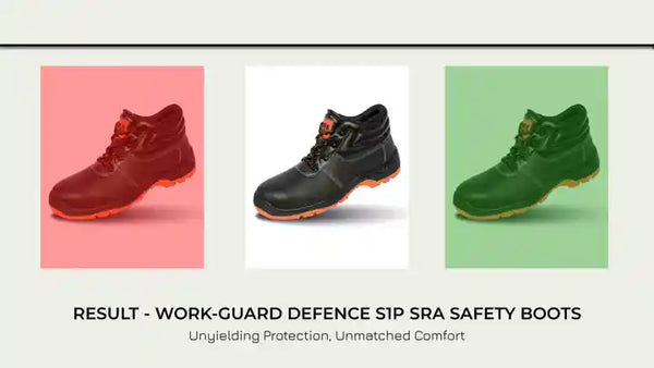 Result - Work-Guard Defence S1P SRA Safety Boots by@Outfy